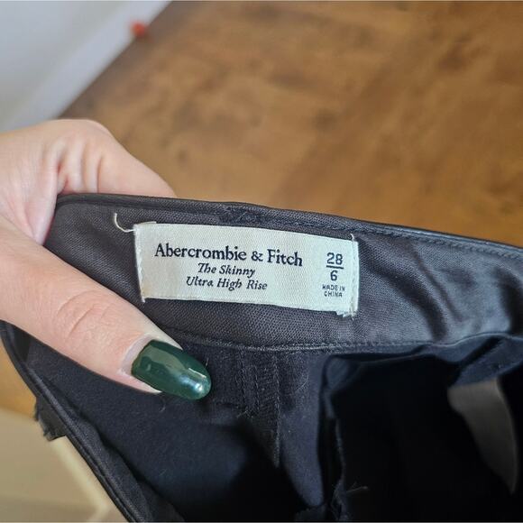 Abercrombie & Fitch Faux Leather Pants - Picture 6 of 7